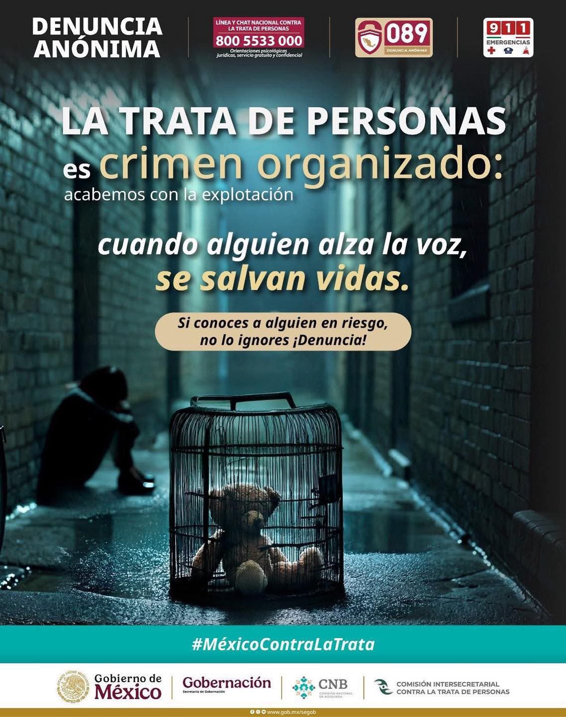 La lucha comienza contigo.